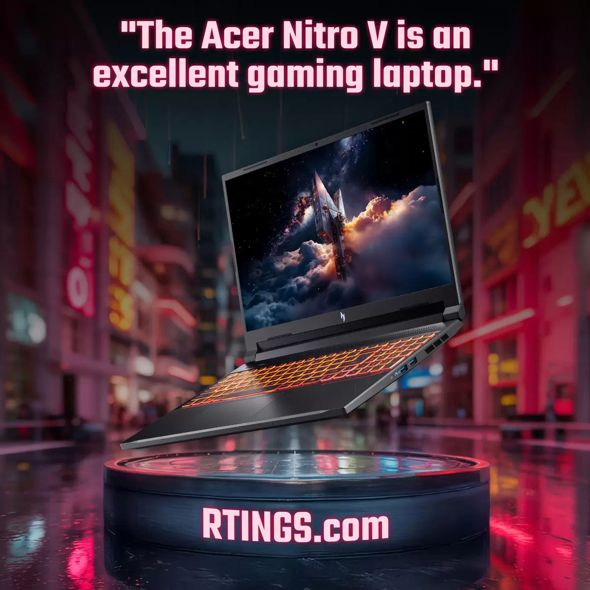 Acer Nitro V16 AI Gaming Laptop 16 Inch AMD Ryzen 7 16GB 512GB GeForce RTX 5060