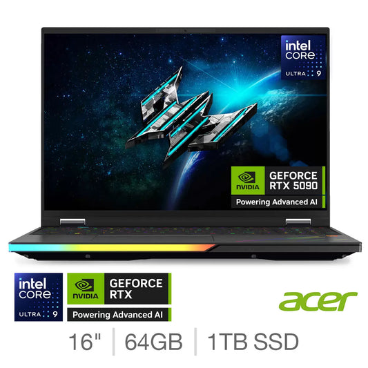 Acer Predator Helios AI Intel Core Ultra 9 64GB 1TB NVIDIA GF RTX 5090 16 Inch