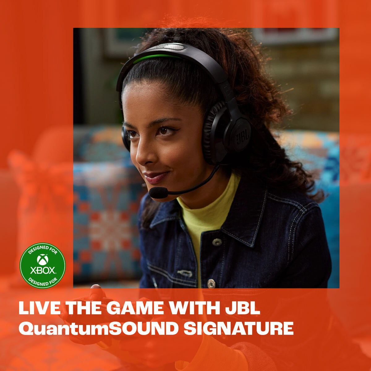 JBL Quantum 360X Wireless Headset for PS4, PS5, Xbox, PC, Switch, Black & Green