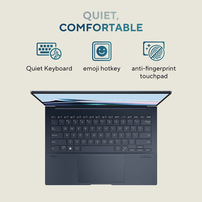 ASUS Zenbook Laptop, Core Ulta 7 16GB RAM 1TB SSD 14 Inch OLED, UX3405CA-QL192W