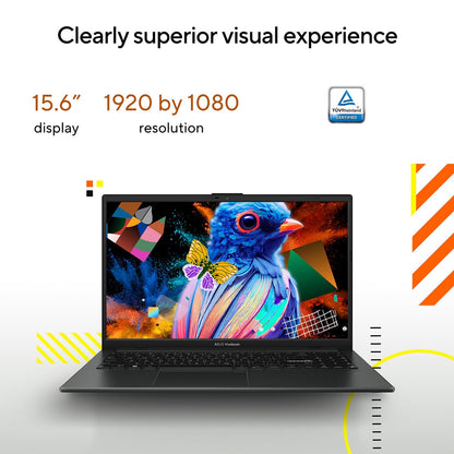 ASUS Vivobook Go Laptop, AMD Ryzen 5, 16GB /512GB, 15.6 Inch, E1504FA-BQ2566W