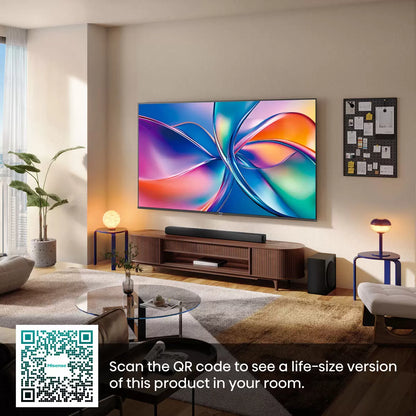 Hisense 58E7QTUK 58 Inch QLED HD Smart TV 5-Year Warranty