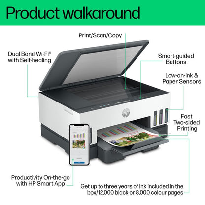 HP Smart Tank 7005 AIO A4 Wireless Printer
