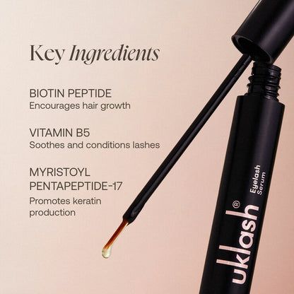 uklash Lash Growth Serum, 2x 3ml