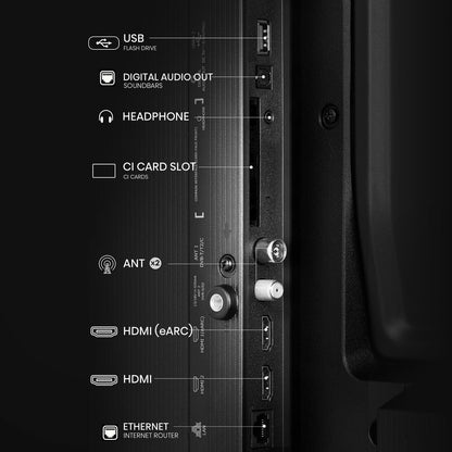 Hisense 32E5QTUK 32 Inch QLED HDR Smart TV