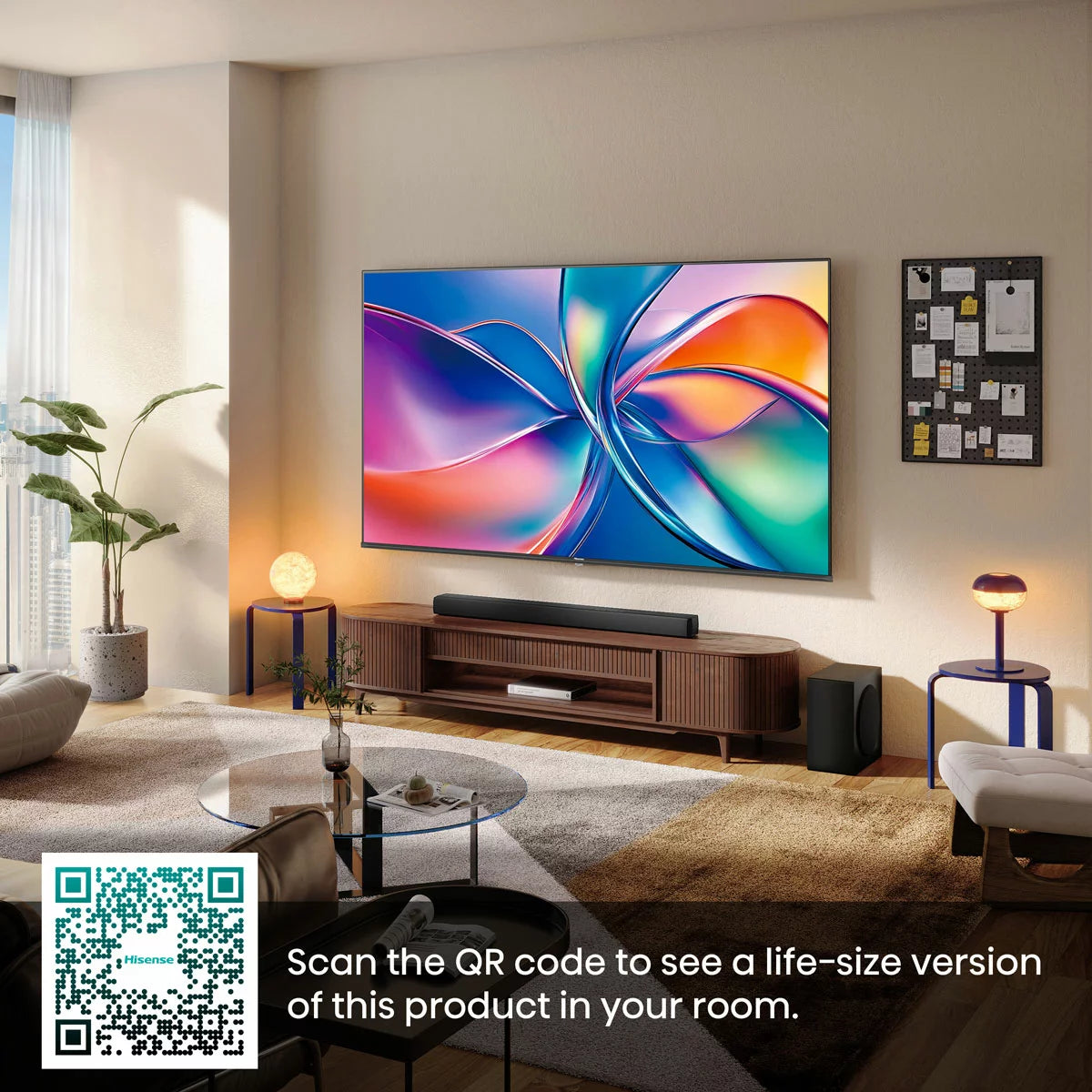 Hisense 50E7QTUK 50 Inch QLED Smart TV 5-Year Warranty