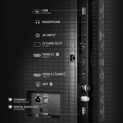 Hisense 65A7QTUK 65 Inch QLED HD Smart TV