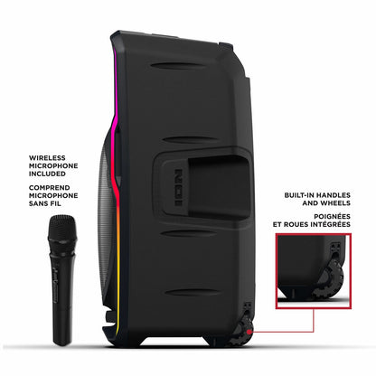 ION Audio Total PA Apex Battery-Powered PA Speaker with Wireless Microphone