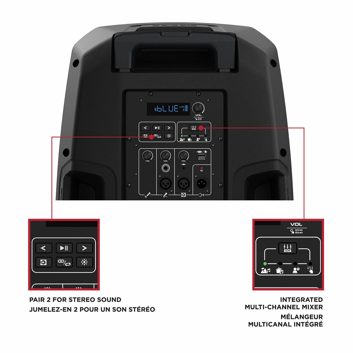 ION Audio Total PA Apex Battery-Powered PA Speaker with Wireless Microphone