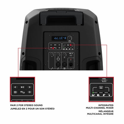 ION Audio Total PA Apex Battery-Powered PA Speaker with Wireless Microphone
