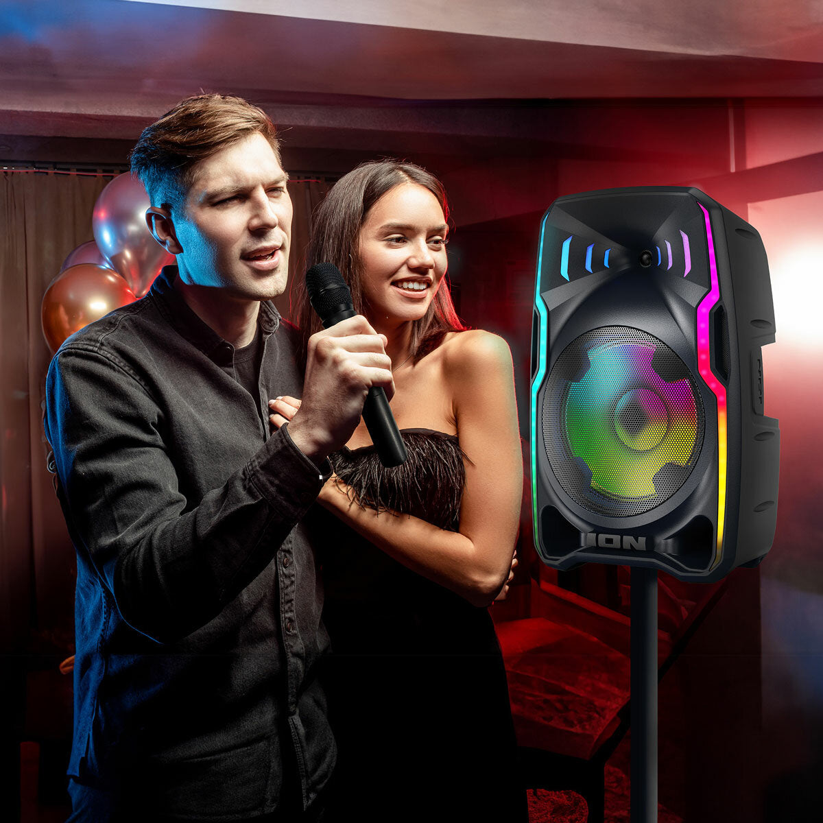 ION Audio Total PA Apex Battery-Powered PA Speaker with Wireless Microphone