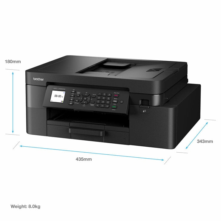 Brother All-in-One office inkjet colour printer, MFC-J4350DW