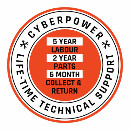 CyberPower, AMD Ryzen 7, 32GB RAM, 2TB SSD, NVIDIA GeForce RTX 5080, Gaming Desktop PC