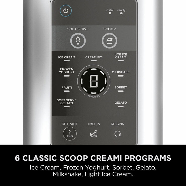 Ninja Swirl by Creami 13-in-1 Soft Serve & Ice Cream Maker, NC701UK