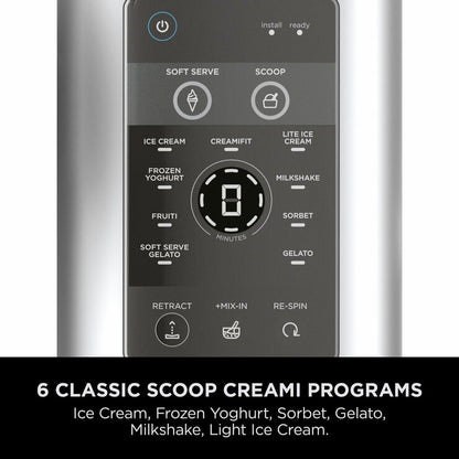 Ninja Swirl by Creami 13-in-1 Soft Serve & Ice Cream Maker, NC701UK
