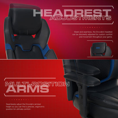 DPS?Encode Gaming Chair With Adjustable Headrest