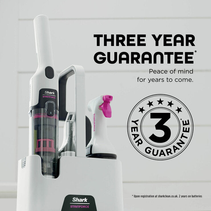 Shark StainForce Cordless Stain-Destroying Spot Cleaner, HX100UKT
