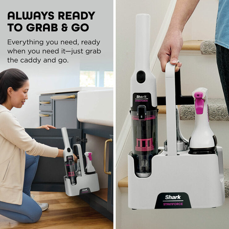 Shark StainForce Cordless Stain-Destroying Spot Cleaner, HX100UKT
