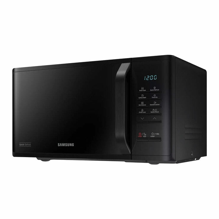Samsung Solo Microwave, 23 Litre, MS23K3513AK/EU in Black