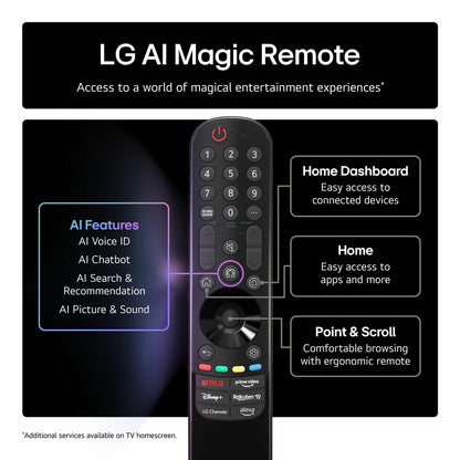 LG 65QNED92A6A 65 Inch QNED 4K Ultra HD Smart TV 5-Year Warranty