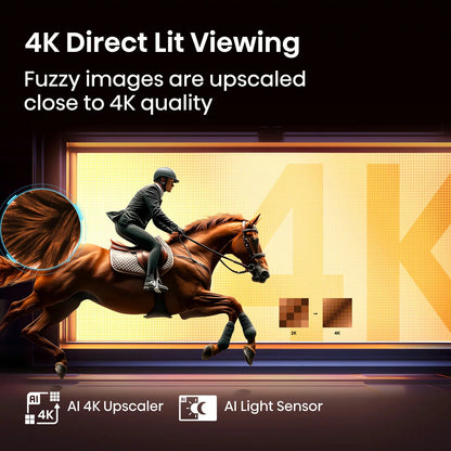 Hisense 58E6QTUK 58 Inch 4K Ultra HD Smart TV 5-Year Warranty
