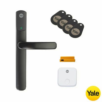 Yale Conexis L2 Smart Lock with 4 Tags available in Black