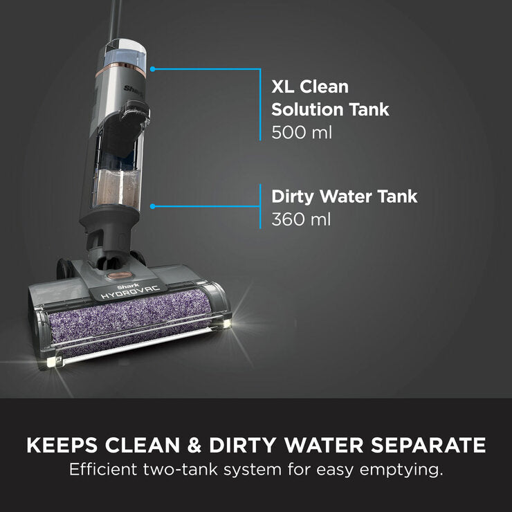 Shark HydroVac Cordless Hard Floor Cleaner, WD210UK