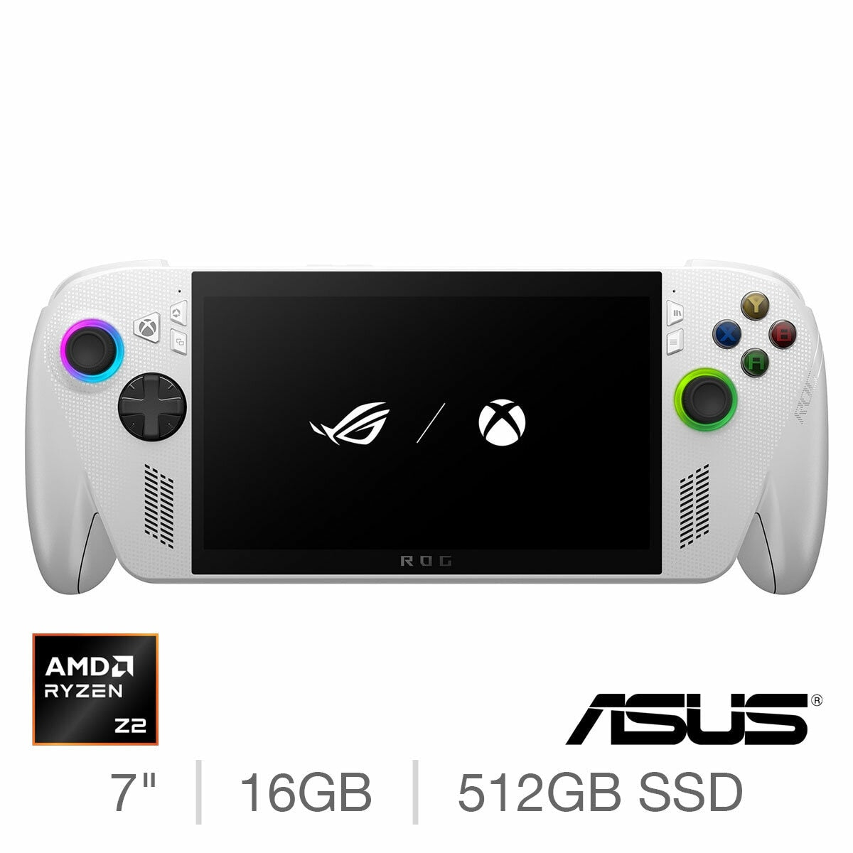 ASUS ROG Xbox Ally Handheld Gaming Console, AMD Ryzen Z2, 16GB RAM, 512GB SSD