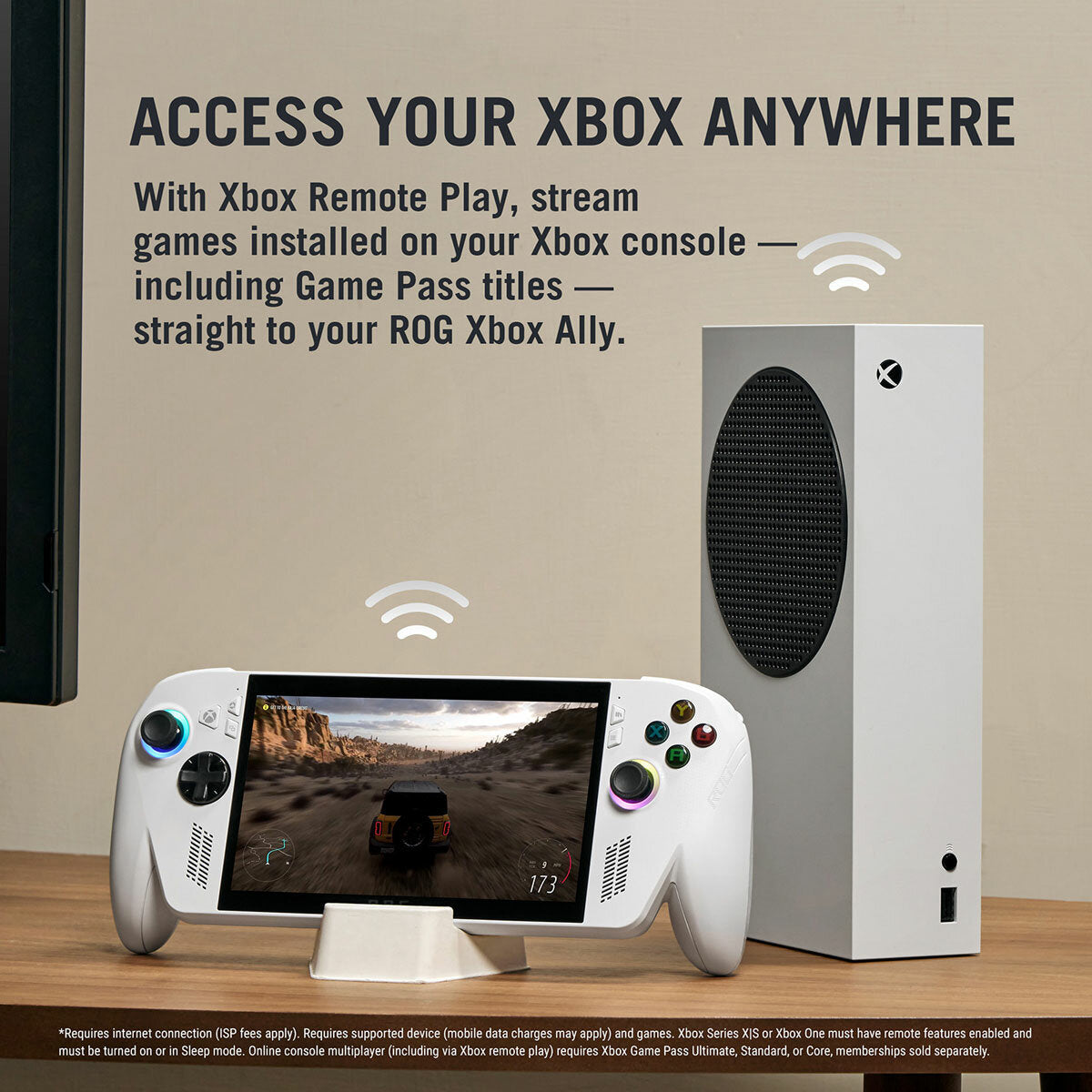 ASUS ROG Xbox Ally Handheld Gaming Console, AMD Ryzen Z2, 16GB RAM, 512GB SSD