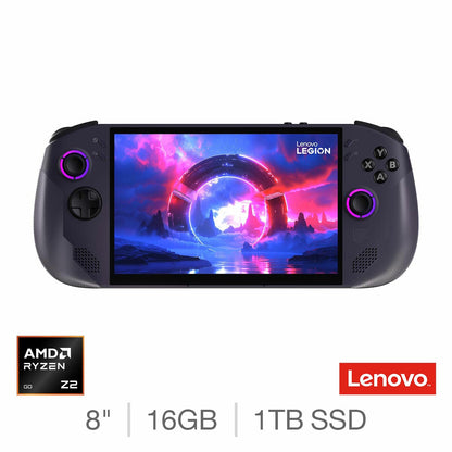 Lenovo Legion Go S Handheld Gaming Console - AMD Ryzen Z2 Go, 16GB RAM, 1TB SSD
