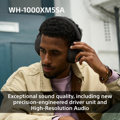 Sony WH-1000XM5SA Over-Ear Wireless Headphones in Black