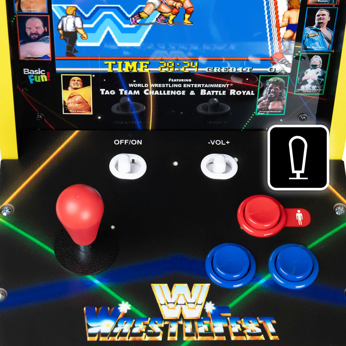 Arcade Classics WWE Wrestlefest Countercade Machine