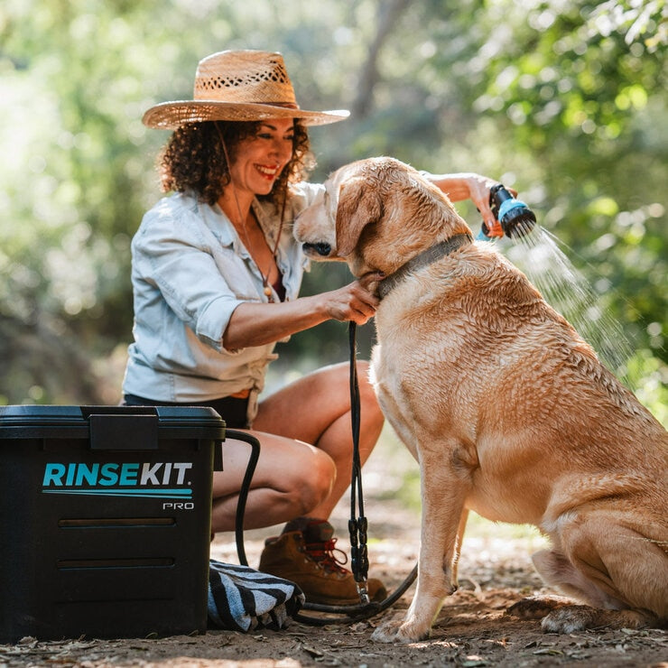 RinseKit PRO 13.2 Litre (3.5 US Gallon) Battery Powered Portable Shower