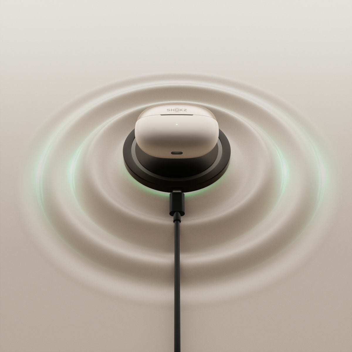 Shokz OpenDots One Headphones in Grey