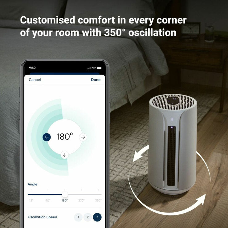 Blueair ComfortPure T10i 3-in-1 Heater, Cooler & Smart Air Purifier