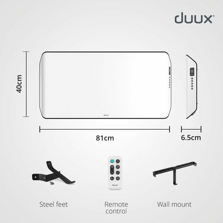 Duux Edge Smart Convector Heater Gen 2 1000W, DXCH21UK