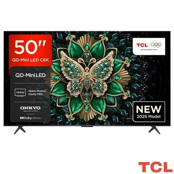 TCL 50C6K 50 Inch Mini LED Smart TV