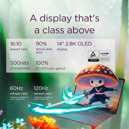 Lenovo IdeaPad Pro 5 Laptop Copilot+ Ryzen AI 7 24GB/1TB 14 Inch OLED 83JL0012UK