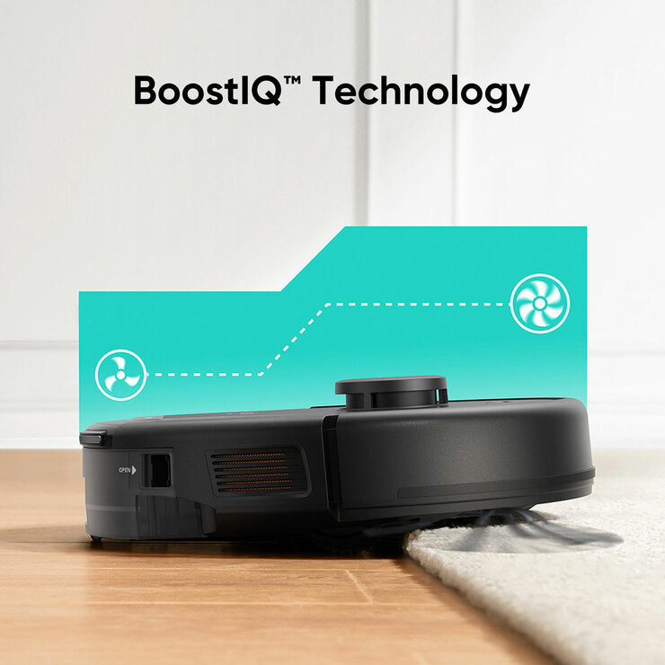 eufy L60 Hybrid Robot Vacuum with Self-Empty Station, Hair Detangling & Mop