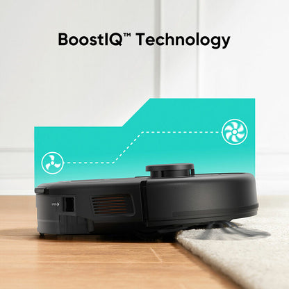 eufy L60 Hybrid Robot Vacuum with Self-Empty Station, Hair Detangling & Mop