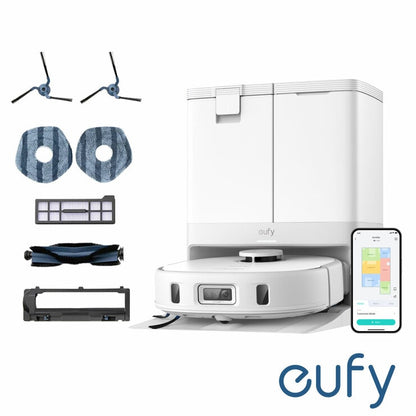Eufy X10 Pro Omni Robot Vacuum in White, T2351221