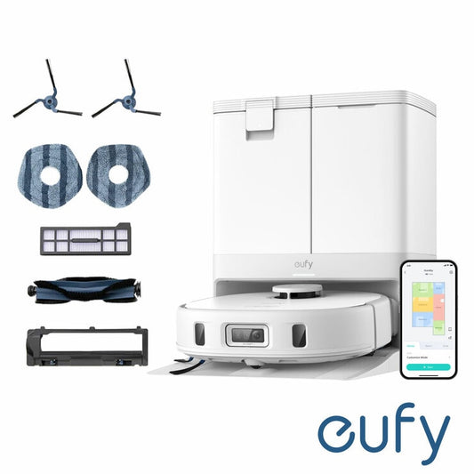Eufy X10 Pro Omni Robot Vacuum in White, T2351221