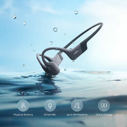 Shokz OpenSwim Pro Headphones in Black