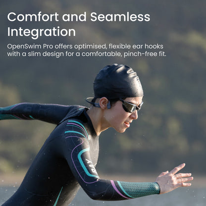 Shokz OpenSwim Pro Headphones in Black