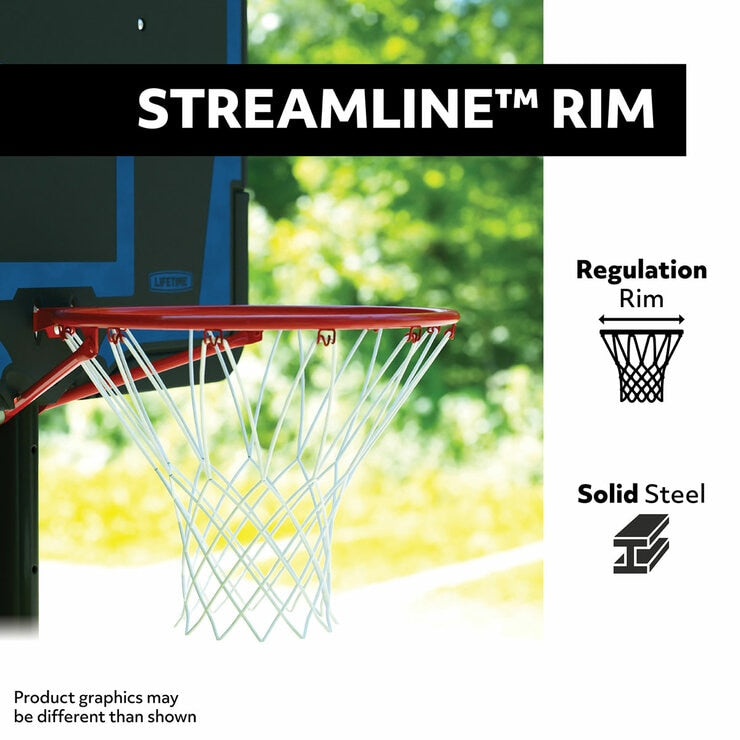 Lifetime 44 Inch (111 cm) Portable Basketball Hoop