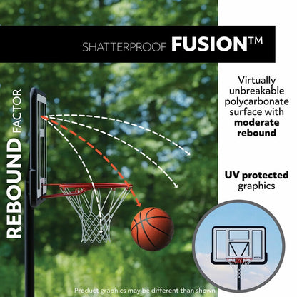Lifetime 44 Inch (111 cm) Portable Basketball Hoop