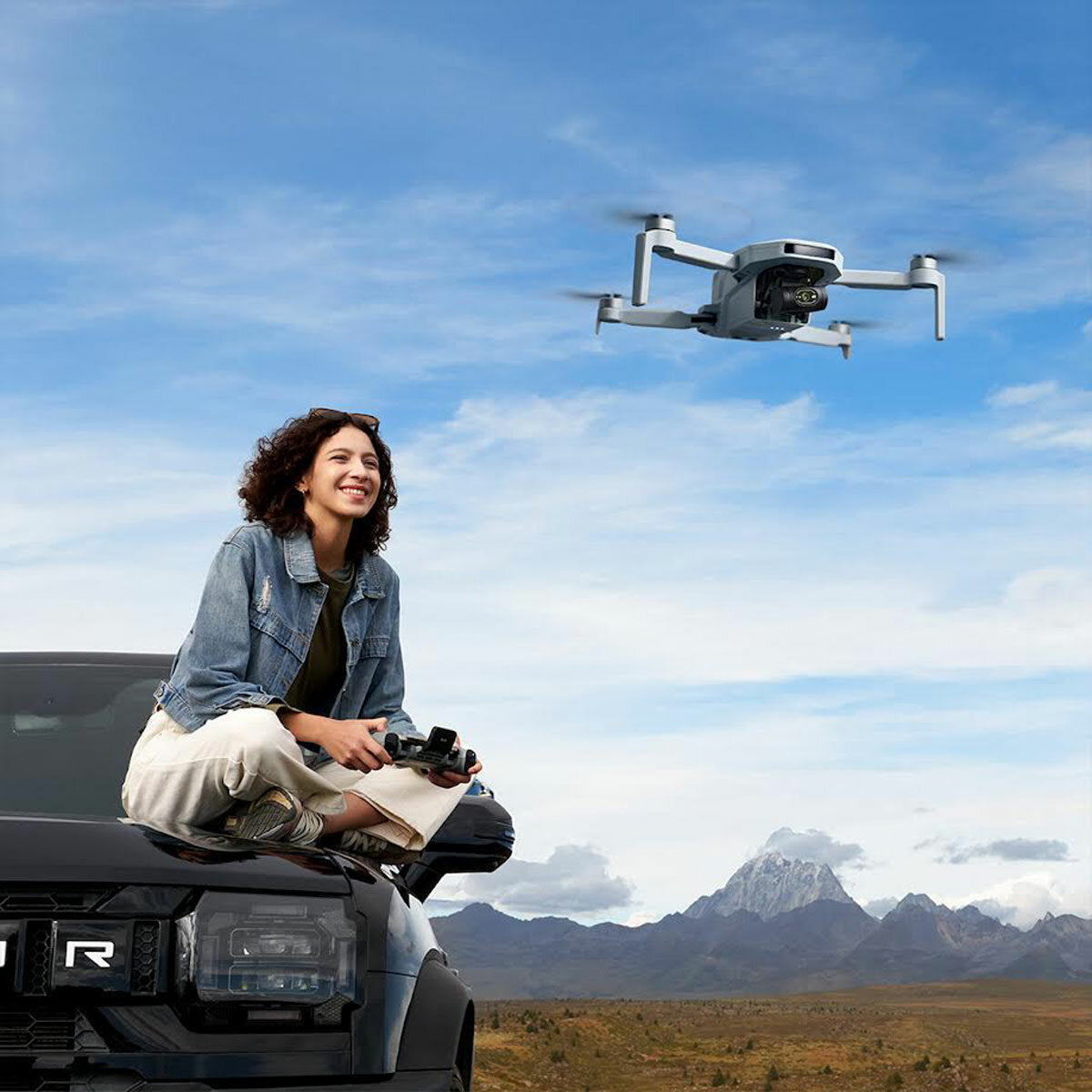Potensic Atom 2 Drone with 8K Camera AI Track 10km Transmission, Fly More Bundle