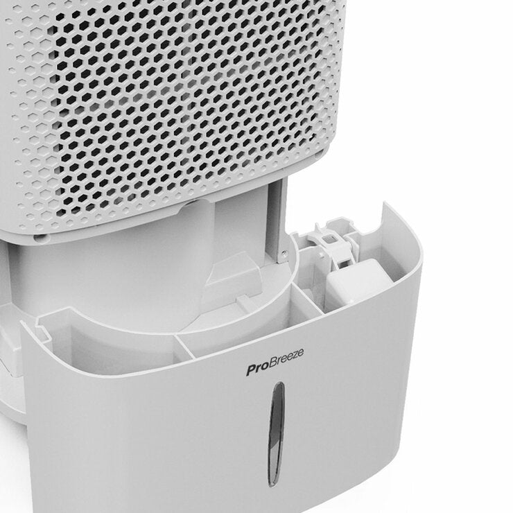 Pro Breeze 12L Dehumidifier With Humidistat & Smart App Control, PB-D-06W-W-UK