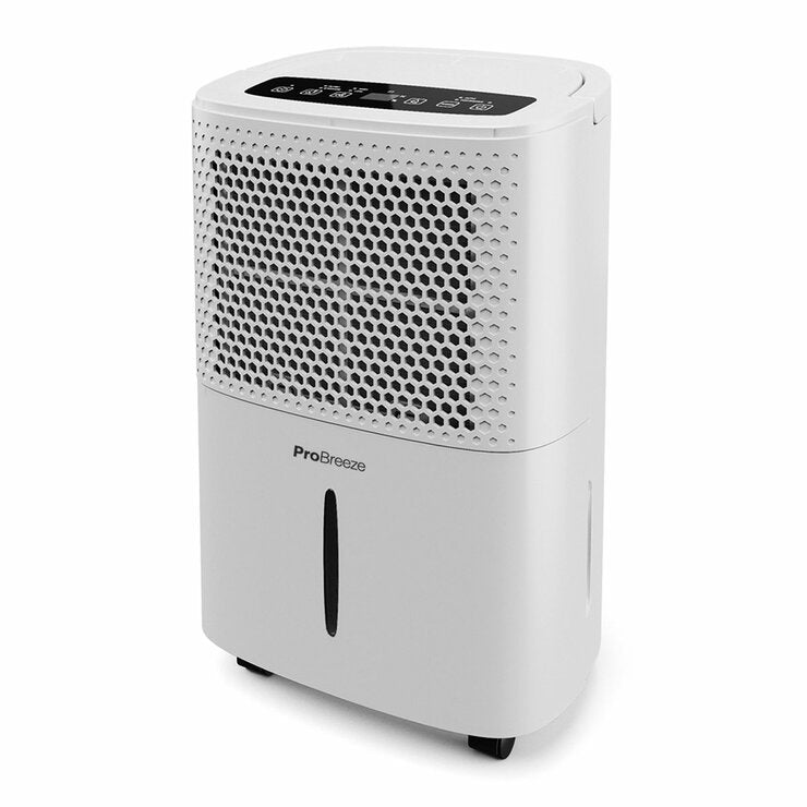 Pro Breeze 12L Dehumidifier With Humidistat & Smart App Control, PB-D-06W-W-UK