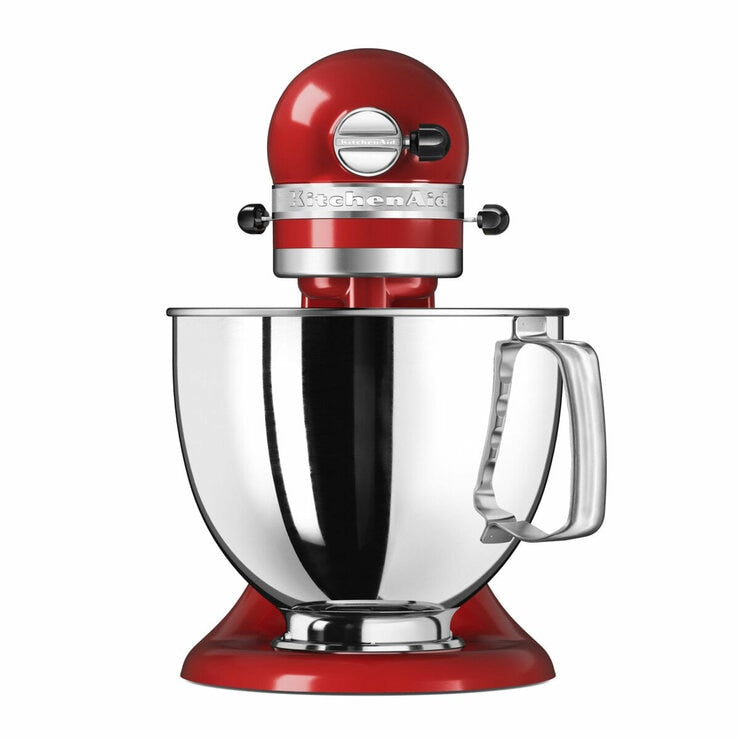 KitchenAid Artisan Stand Mixer 4.8L Stainless Steel Bowl, Empire Red, 5KSM125BER